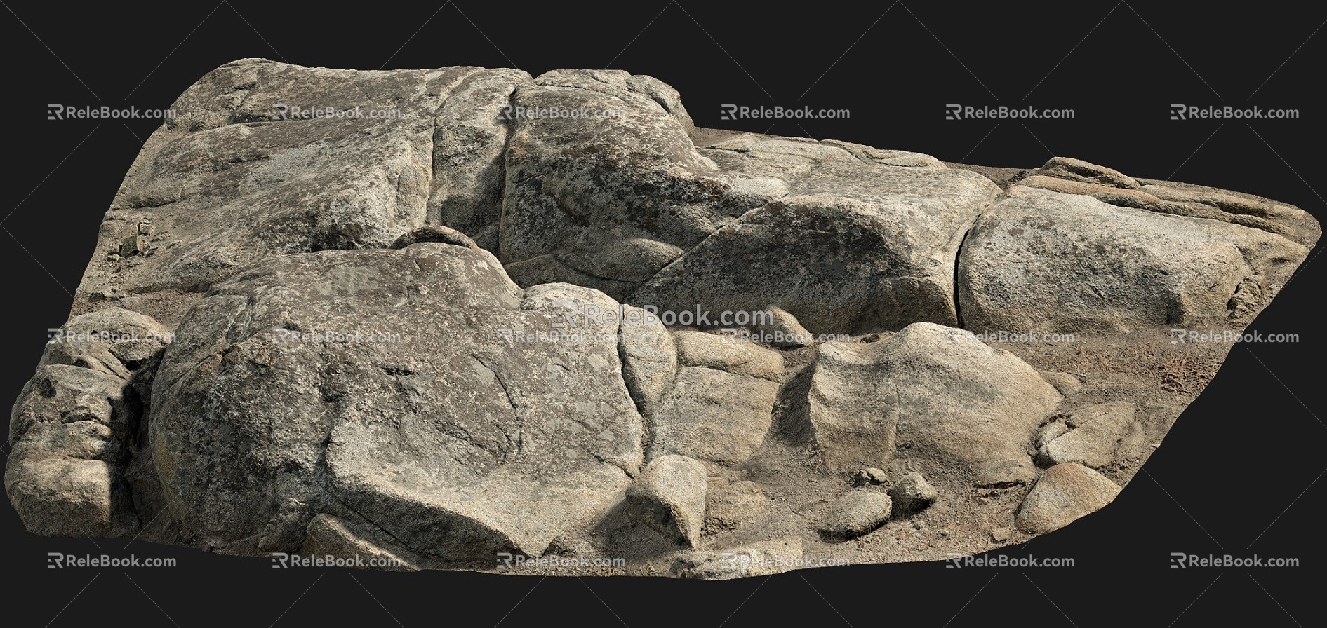 Modern Stone 3d model