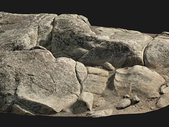Modern Stone 3d model