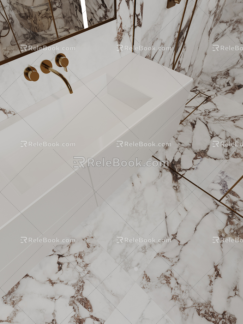 Modern toilet 3d model