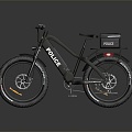 Modern Bicycle Bicycle Chain Car 3d model