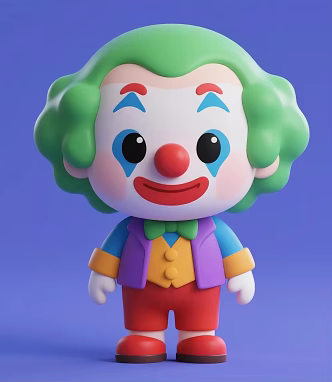 Clowns. 3d model