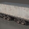 Box car, container car, truck, van, van, refrigerated truck, transport truck, simple model truck, low model, low face number truck, game truck 3d model