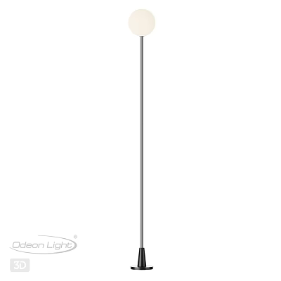 Stainless Steel Pole Outdoor Light with LED for Modern Garden Lighting 3d model