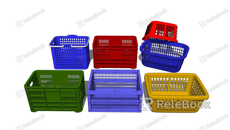 Modern Storage Basket Plastic Basket Vegetable Basket model