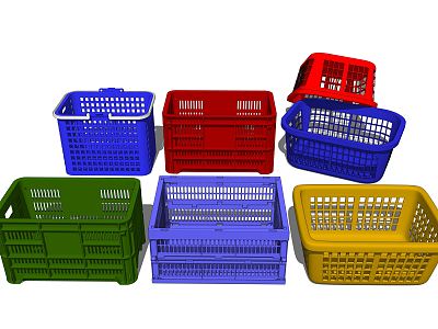 Modern Storage Basket Plastic Basket Vegetable Basket model