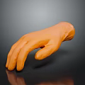 High Quality Orange Rubber Gloves with Comfortable Fit for Household Cleaning and Protection