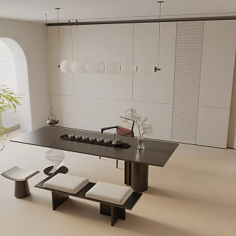 Modern Tea Room 3d model