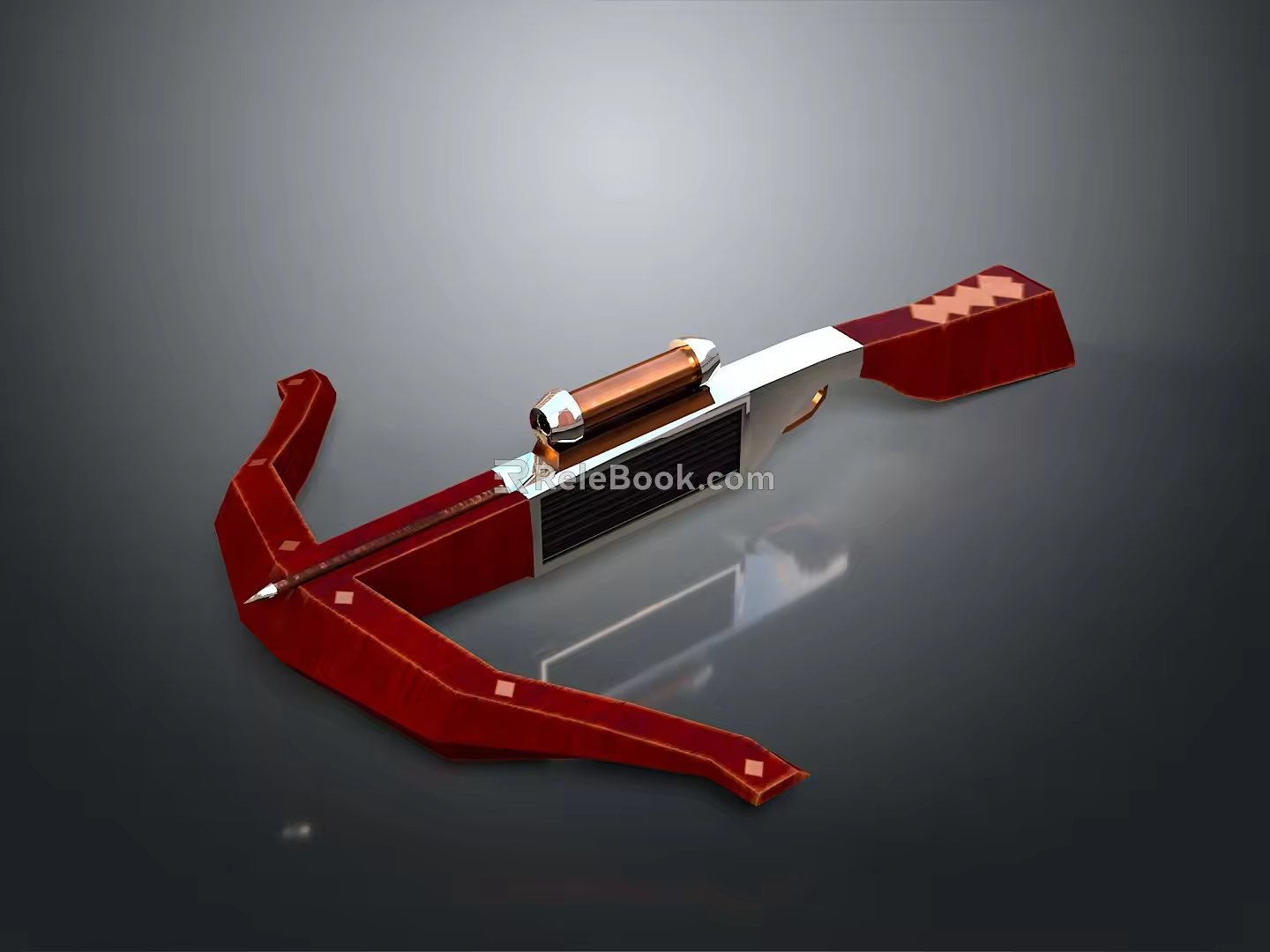 Crossbow Mechanical Crossbow Shift Bow and Arrow Shoot Far Equipment Weapons High-tech Crossbow 3d model