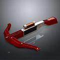 Crossbow Mechanical Crossbow Shift Bow and Arrow Shoot Far Equipment Weapons High-tech Crossbow 3d model