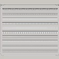 French line plaster line 3d model