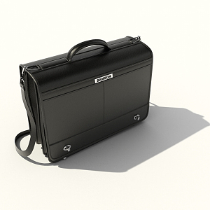 Handbag Leather Bag Handbag Computer Bag Briefcase 3d model