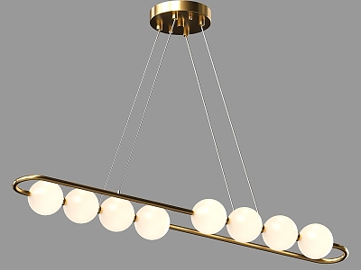 Simple Light Luxury Chandelier model