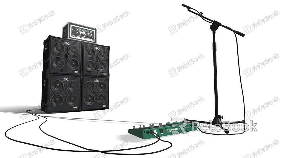 Modern Sound Bass Guitar Equipment model