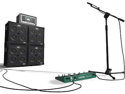 Modern Sound Bass Guitar Equipment model