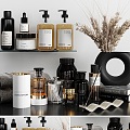 Modern toiletries 3d model