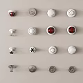 Public Facilities Wall Mounted Alarm Devices With White Red Silver Covers And Various Functions