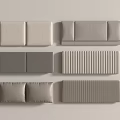 Soft Upholstered Panels Different Styles Textured Surfaces Headboard Furniture Decor