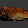 Freshly Baked Garlic Bread Topped With Red Sauce And Shiny Surface