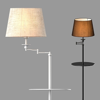 Nordic simple floor lamp 3d model