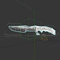 Tactical Weapon Featuring Serrated Blade Black Handle And Ergonomic Grip Design