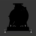 Industrial Centrifugal Pump Equipment Featuring Electric Motor And Base Frame Housing Structure
