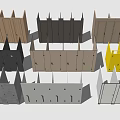 Public Restroom Stall Designs With Various Colors And Materials For Modern Facilities