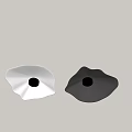 Modern Ceiling Lamp Bedroom Ceiling Lamp Cream Wind Ceiling Lamp Round Ceiling Lamp Children's Room Ceiling Lamp Flat Panel Lamp 3d model