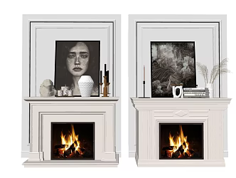 Jane's Fireplace 3d model