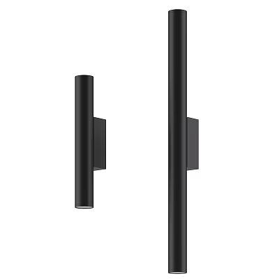 Modern Black Wall Lamp with Sleek Design for Indoor Home Decor 3d model