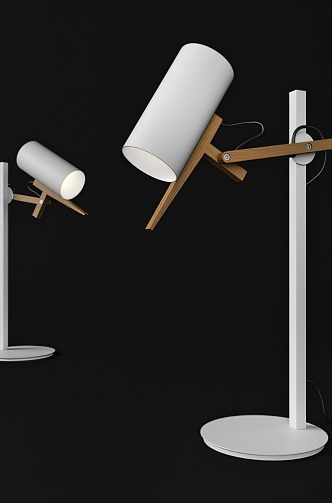 Simple table lamp 3d model