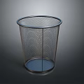 Modern Metal Mesh Trash Can Design For Home Household Essentials Waste Bin