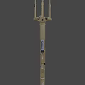 Control of weapons and rifles 3d model