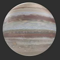 Jupiter The Largest Planet In Solar System With Colorful Stripes And Atmospheric Features