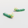 Cartoon Caterpillar 3d model