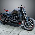 Modern motorcycle two-wheeled motorcycle off-road motorcycle road racing motorcycle 3d model