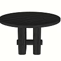 Modern dining table 3d model