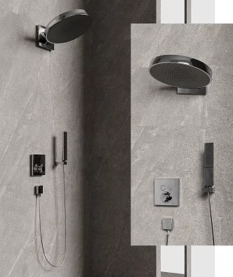 Shower room 3d model