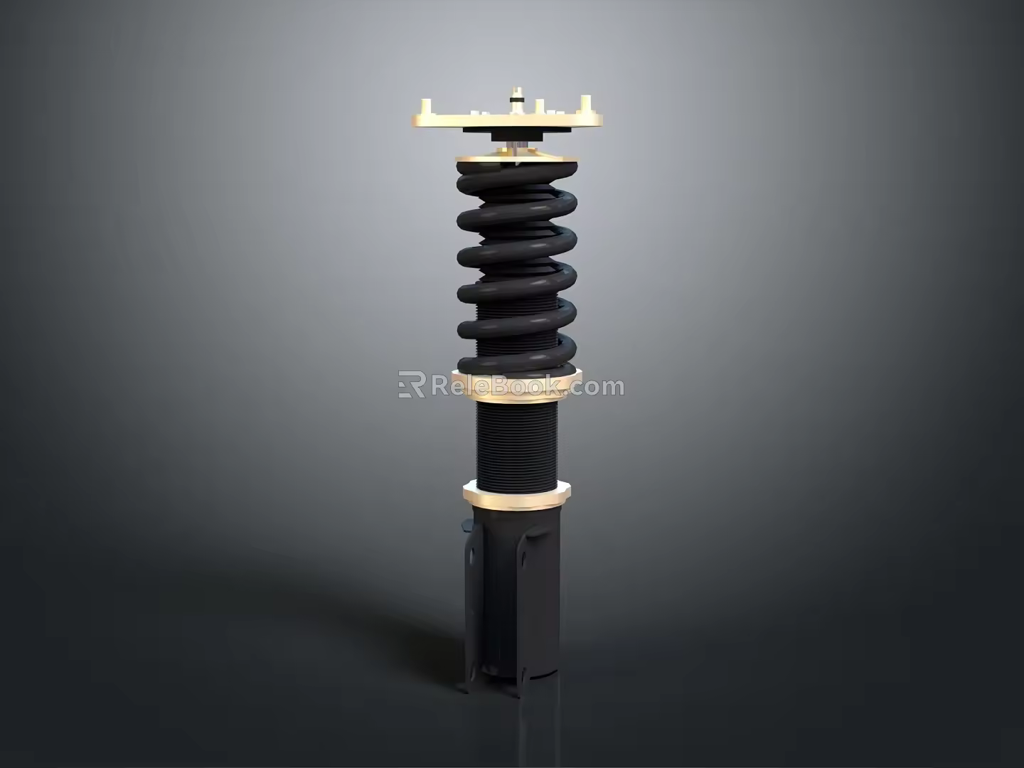 Modern shock absorber buffer spring tool 3d model