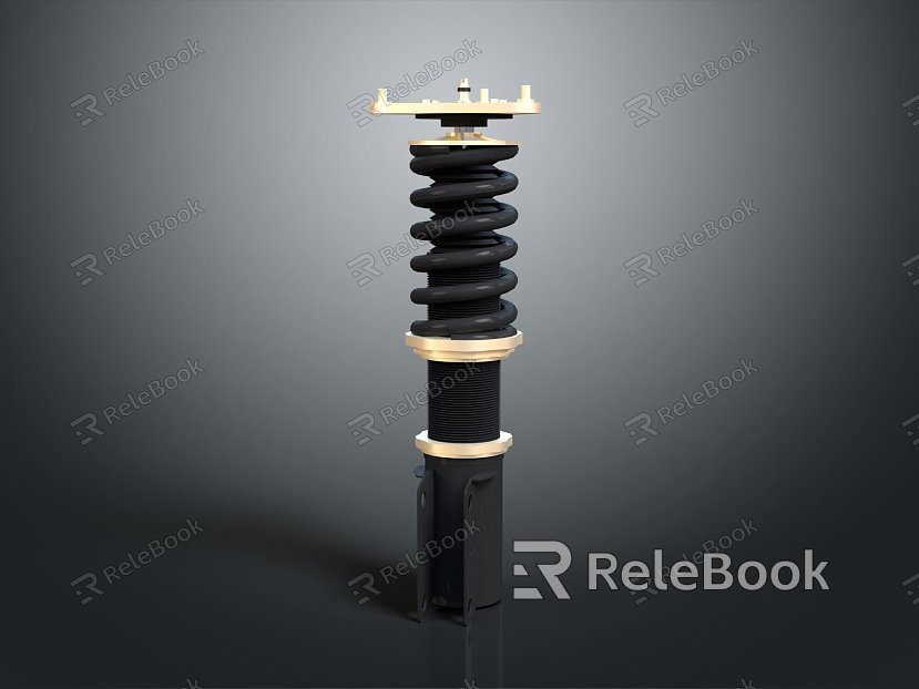 Modern shock absorber buffer spring tool model