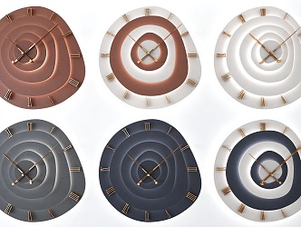 Modern Clock 3d model