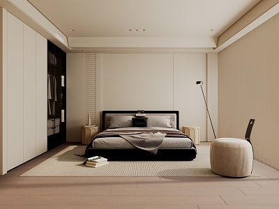 Modern Bedroom 3d model