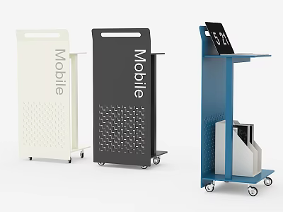 Podium, Lecture Desk, Speech Desk, Welcome Desk, Reception Desk 3d model