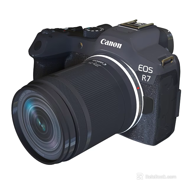 High Quality Commercial Digital Camera Equipment With Canon EOS R7 Professional Photography Features 3d model 