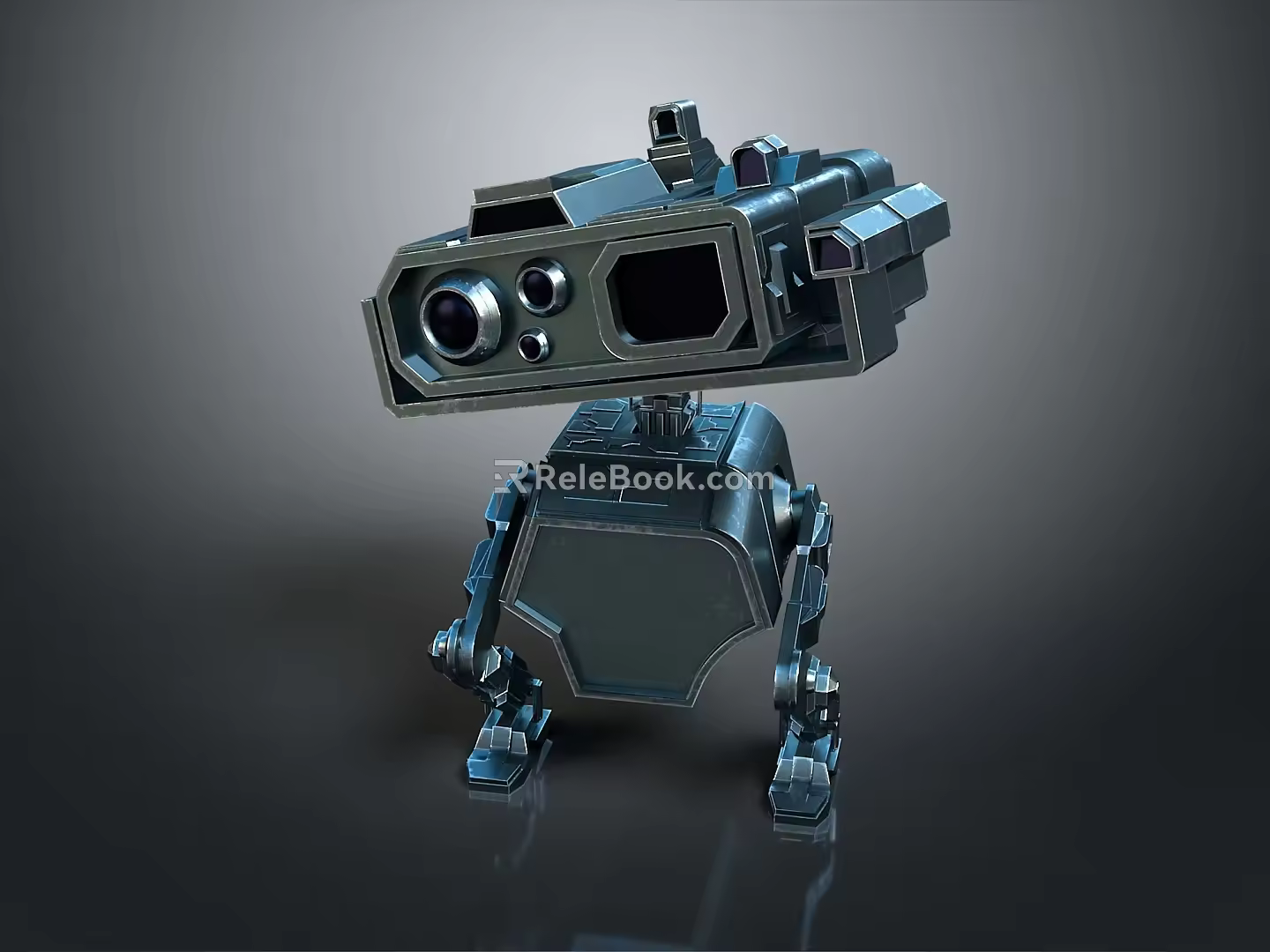Robot Number Five Robot Sci-Fi Robot Character 3d model