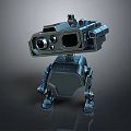 Robot Number Five Robot Sci-Fi Robot Character 3d model