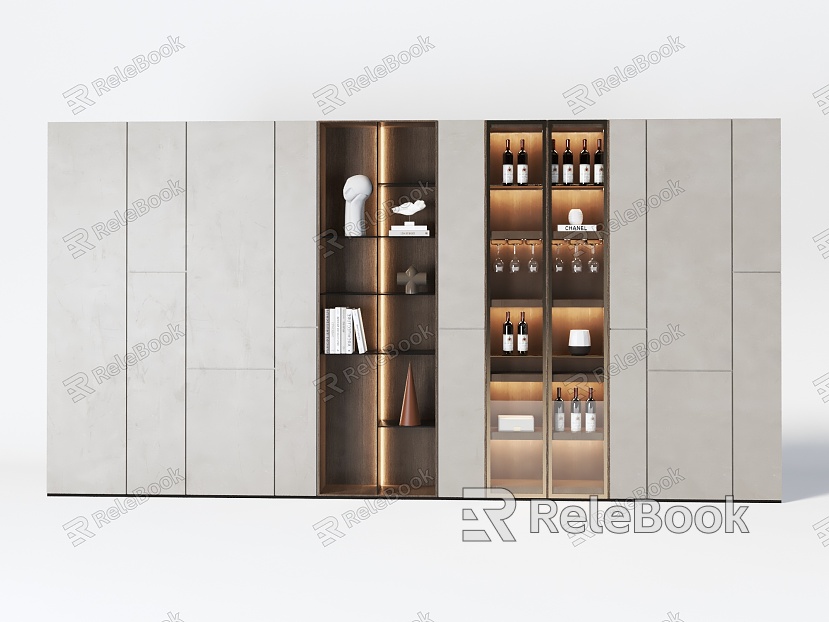 Modern Wine Cabinet model