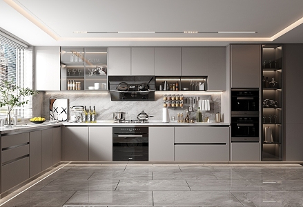 Modern Kitchen 3d model