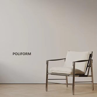 modern leisure chair 3d model