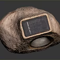Solar Powered Rock Shaped Outdoor Decorative Garden Pathway Light Fixture
