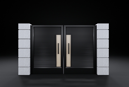 Outdoor Gate 3d model